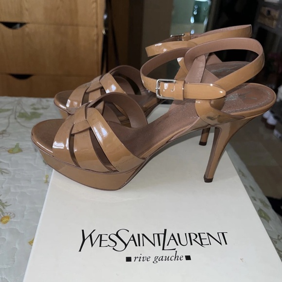 Yves saint laurent heels 8.5 worn once - Picture 3 of 10